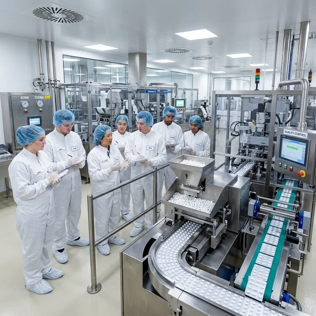 Industrial Plant Visit — Sun Pharma and Lupin Formulations Unit