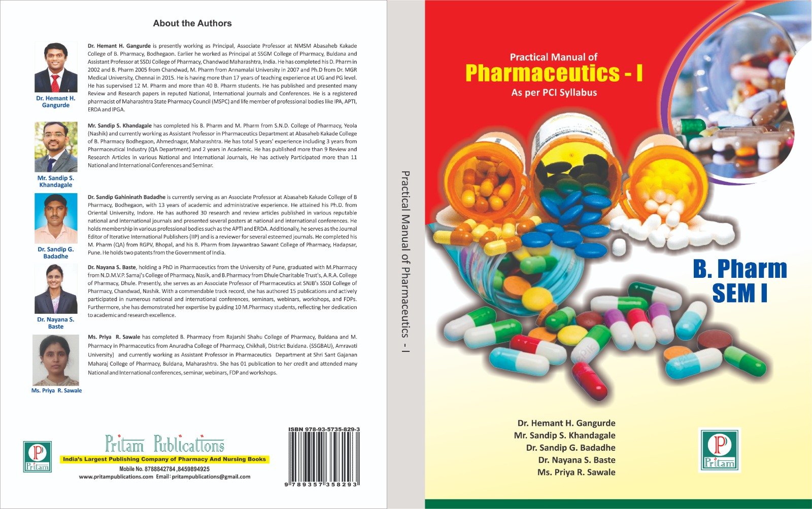Practical Book of Pharmaceutics-I